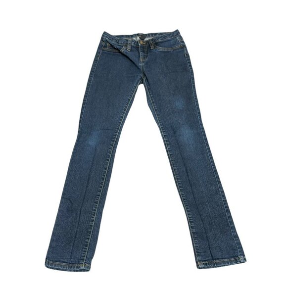 Gap Kids Skinny Fit Jeans Dark Wash Girls Size 14, W28 x L28 - Picture 2 of 14